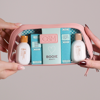 O&M x Booie Collab Travel Pack